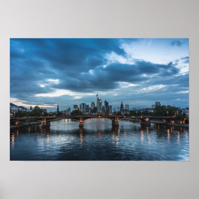Poster Frankfurt Alemanha (Frente)