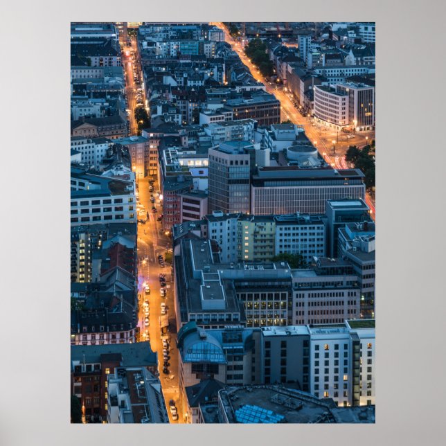 Poster Frankfurt am Main Alemanha (Frente)