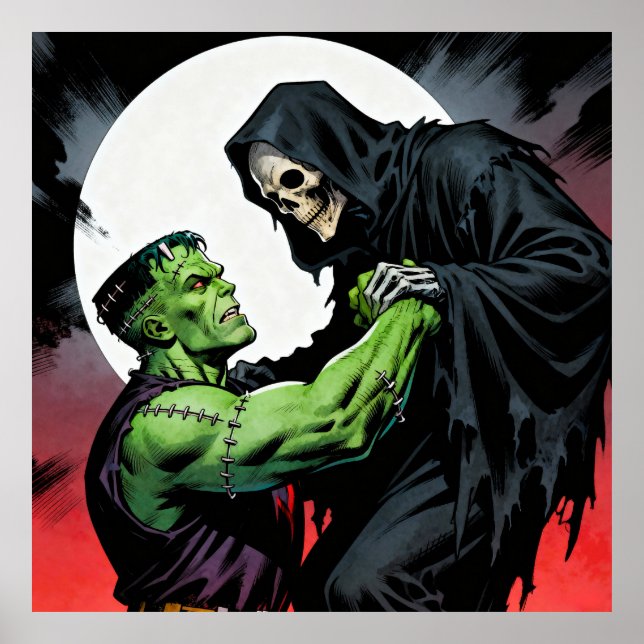 Poster Frankie Greets the Reaper (Frente)