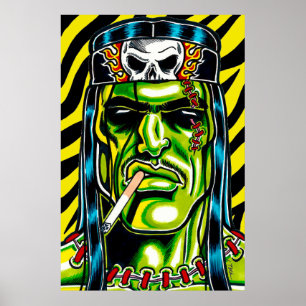 Poster Frankie Rápido™/Monstro do Heavy Metal