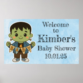 Poster Frankie’s Baby Shower Welcome Sign – Cute Sign