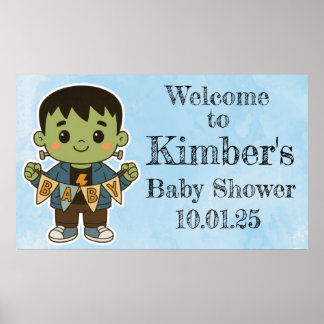 Poster Frankie’s Baby Shower Welcome Sign – Cute Sign