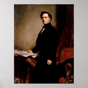 Poster FRANKLIN PIERCE por George Peter Alexander Healy