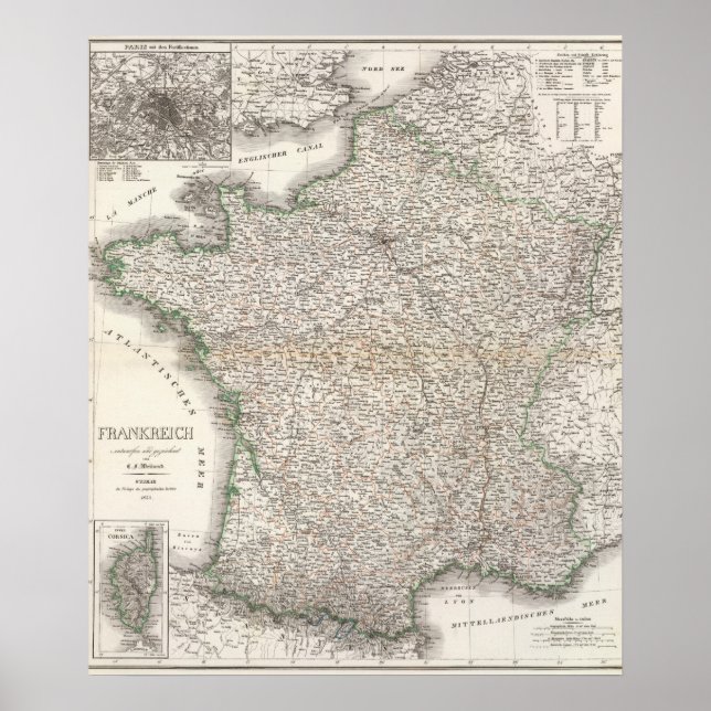 Póster Frankreich - França (Frente)