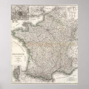 Póster Frankreich - France