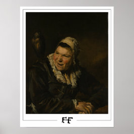 Poster Frans Hals Cartaz de Arte Zedign #282