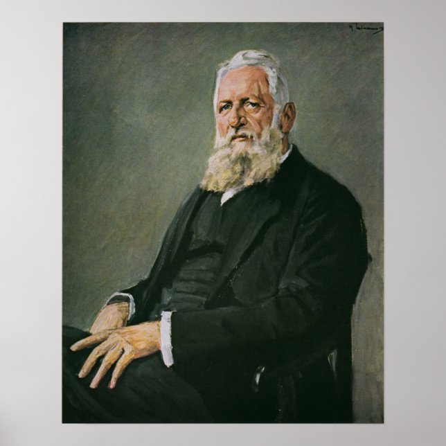 Poster Franz Adickes (Frente)