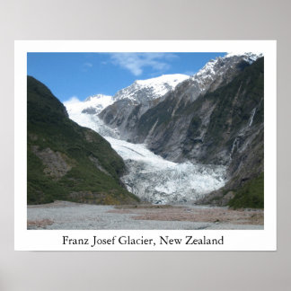 Póster Franz Josef Glacier, Nova Zelândia
