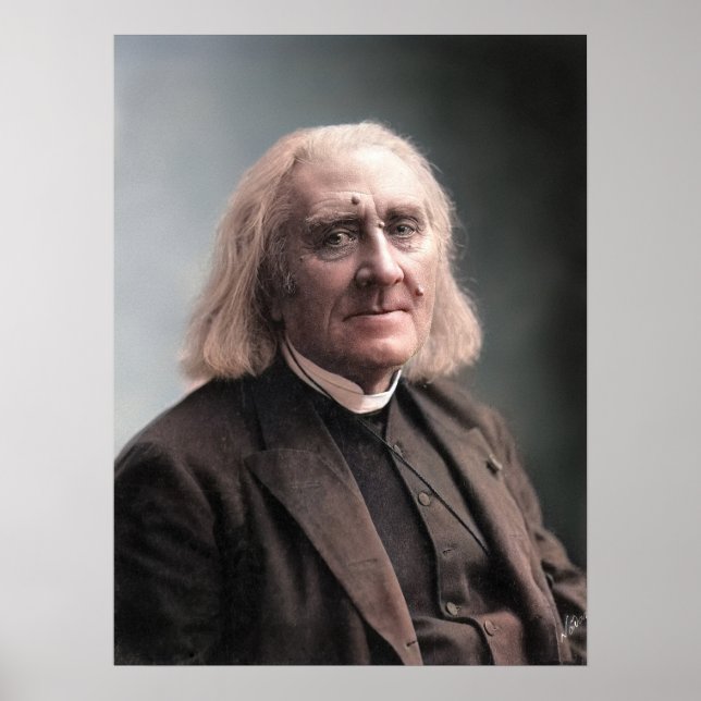 Poster Franz Liszt (Frente)