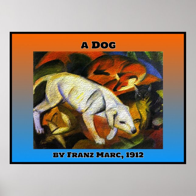 Poster Franz Marc (Frente)
