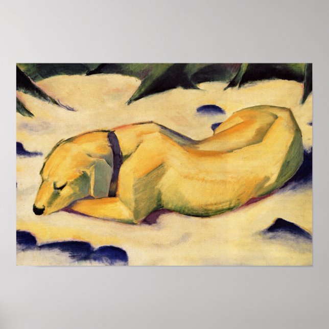 Póster Franz Marc Art (Frente)