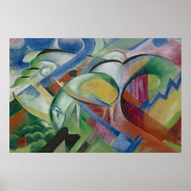 Poster Franz Marc Art (Frente)
