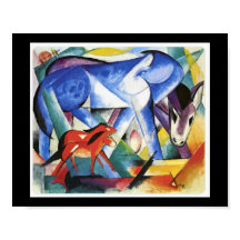 Franz Marc, Os Primeiros Animais,