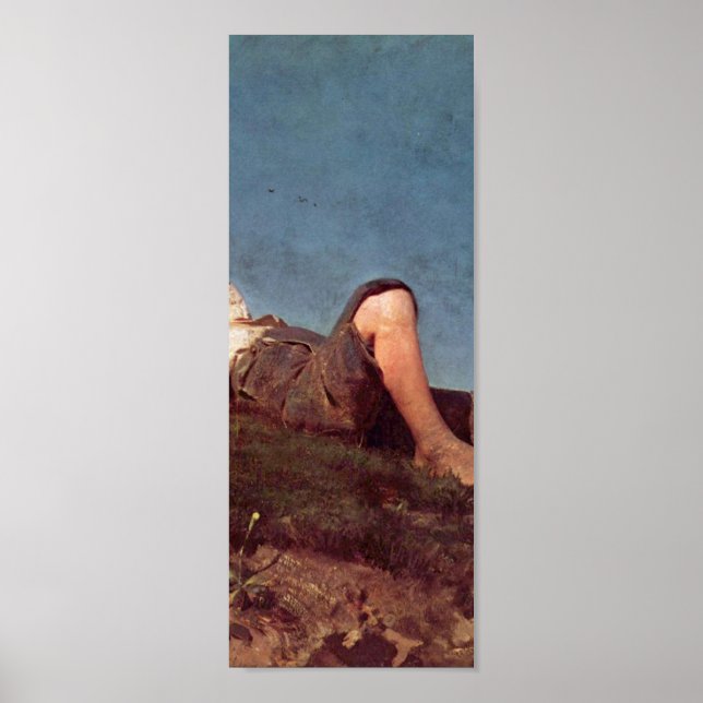 Poster Franz von Lenbach - Um pastor (Frente)