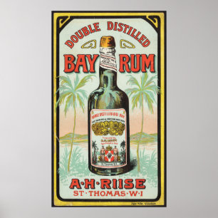 Poster Frasco de Rum