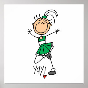 Poster Frascos verdes e Cheerleaderes
