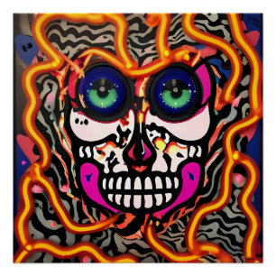 Póster Frayed, Fritado e Morto Fresco