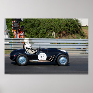Poster Frazer Nash Le Mans Replica Le Mans Classic