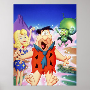 Póster Fred Flintstone Under A Spell