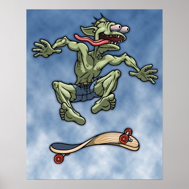 Póster Fred Sk8fish (Frente)