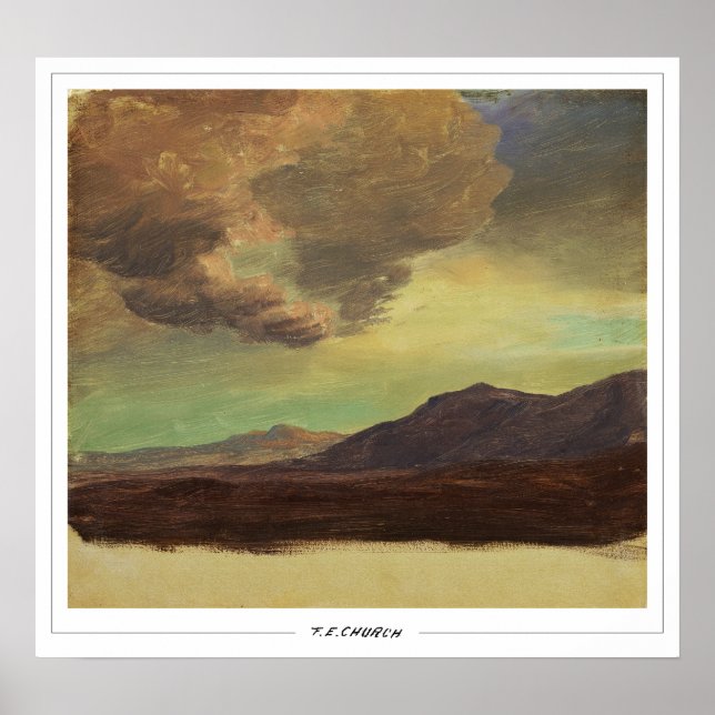 Poster Frederic Edwin Church Fine Art #477 (Frente)