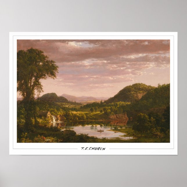Poster Frederic Edwin Church Fine Art #664 (Frente)
