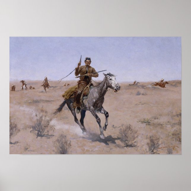 Póster Frederic Remington Art (Frente)