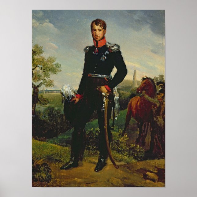 Poster Frederic William III Rei da Prússia, 1814 (Frente)