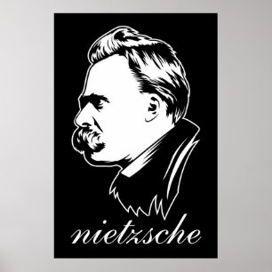 Poster Frederich Nietzsche Portrait Mousepad