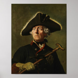 Póster Frederick a grande pintura