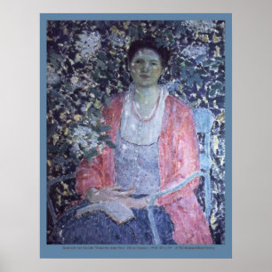 Póster Frederick Carl Frieseke "sob a árvore de amieiro