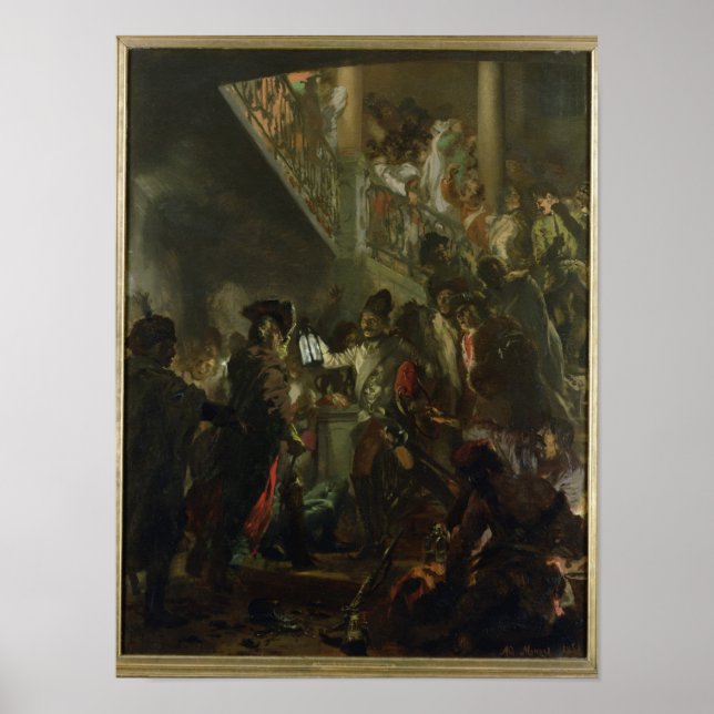 Póster Frederick II o Excelente, em Lissa, Bonsoir (Frente)