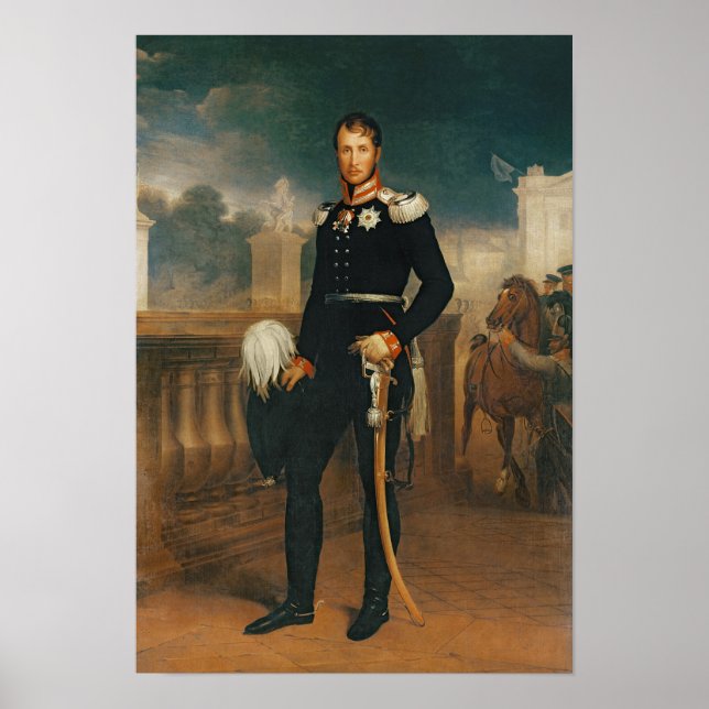 Póster Frederick William III, Rei da Prússia (Frente)
