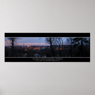 Póster Fredericksburg, Virgínia