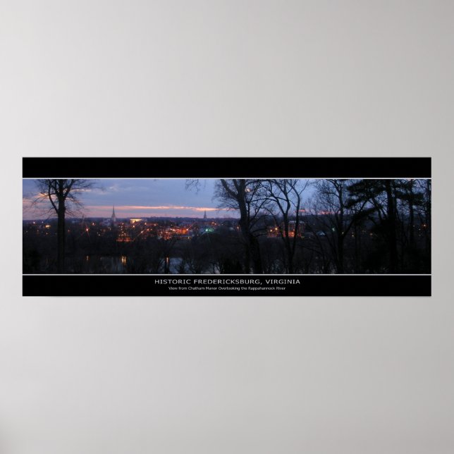 Póster Fredericksburg, Virgínia (Frente)