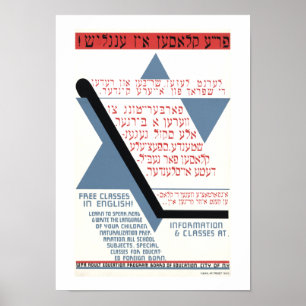 Poster Free Classes in English!