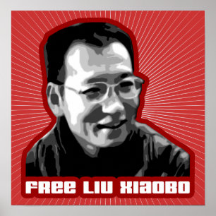 Poster Free Liu Xiaobo