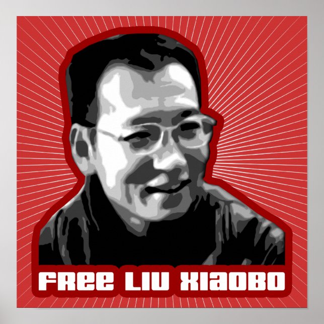 Poster Free Liu Xiaobo (Frente)