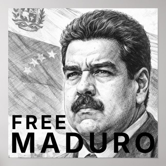 Poster Free Maduro (Frente)