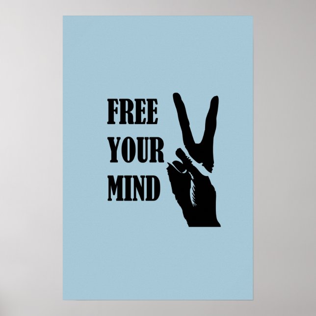 Poster Free your mind! (Frente)