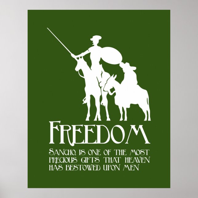 Poster Freedom, Sancho (Frente)