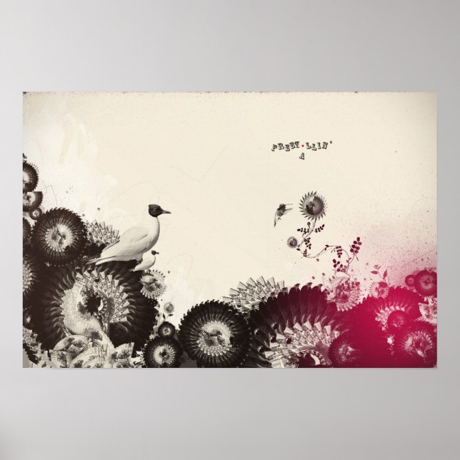 Póster Freefallin' (Frente)