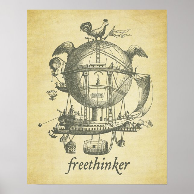 Póster Freethinker (Frente)