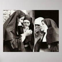 Freiás Fumando Fotografia Vintage 24x18in