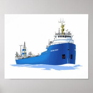 Poster Freighter Maritime Trader dos excelentes
