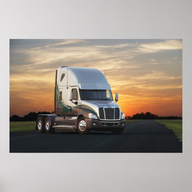 Poster Freightliner Cascadia #27 (Frente)