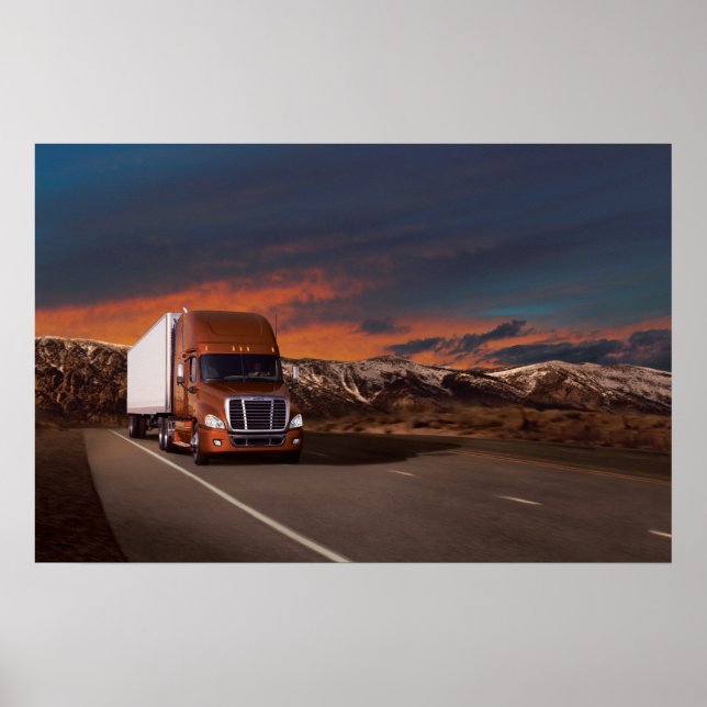 Poster Freightliner Cascadia nº 20 (Frente)