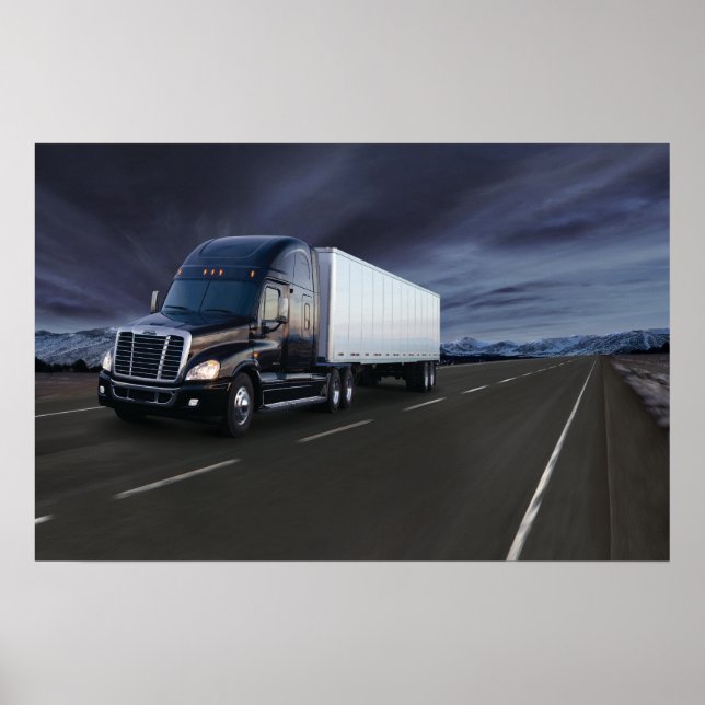 Póster Freightliner Cascadia nº 21 (Frente)