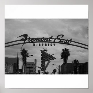 Poster Fremont Street