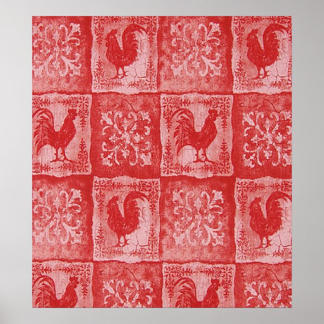 Póster French Country Grannies Kitchen Tablecloth Print (Frente)